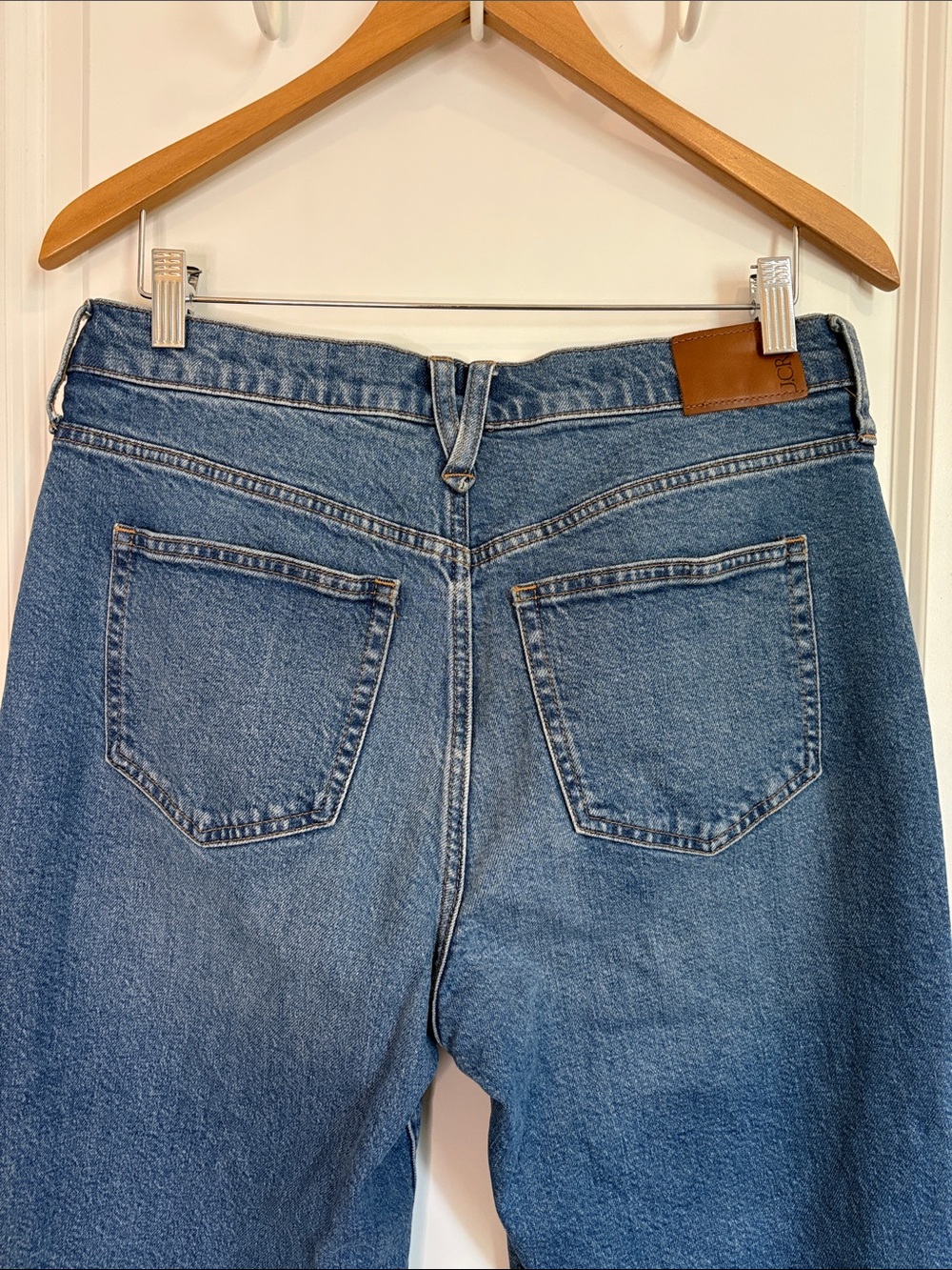 J. Crew Slim Wide-Leg Jean in Lakeshore Wash Size 29 - Picture 8 of 13